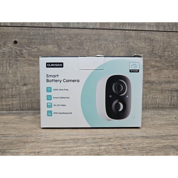 CURISEE Outdoor Security Camera Wireless 2K HD Home Security color night vision - Picture 1 of 5